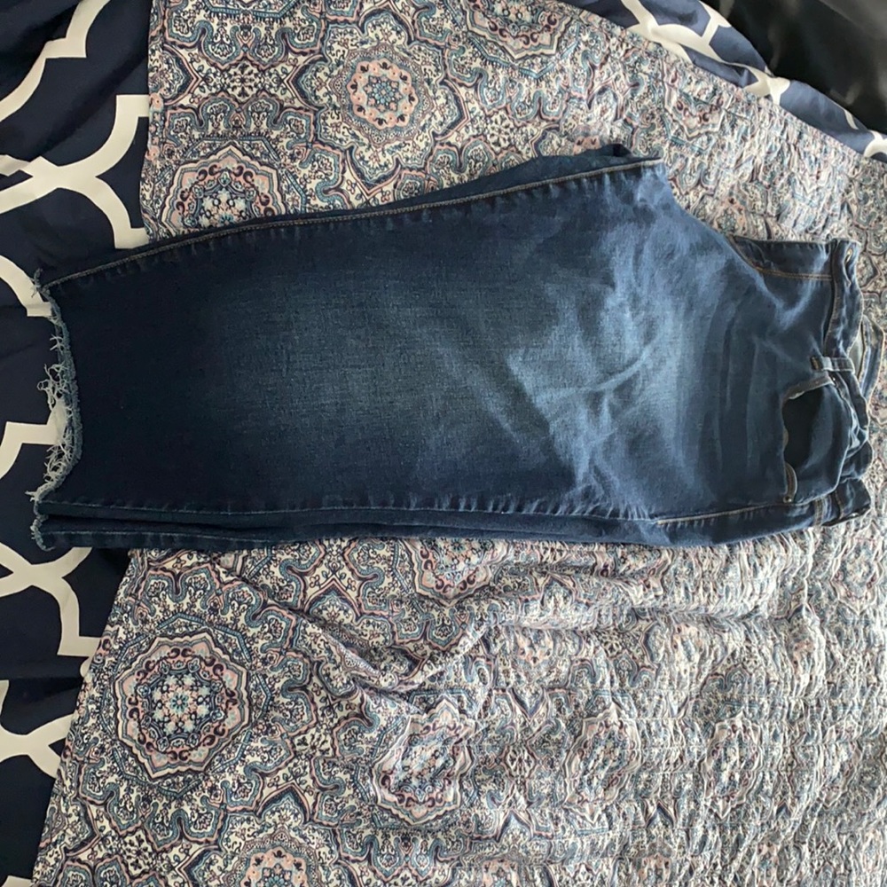 Jean cropped pant